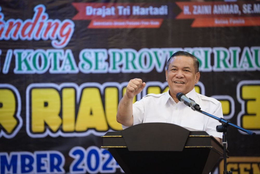 Buka Kejurprov Catur, Sekda SF Hariyanto: Ajang Pencarian Bibit Pecatur Unggul Daerah