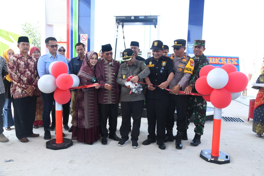 Wabup Bengkalis Resmikan Operasional SPBU NO. 16 -287 - 092 Tanjung Kapal