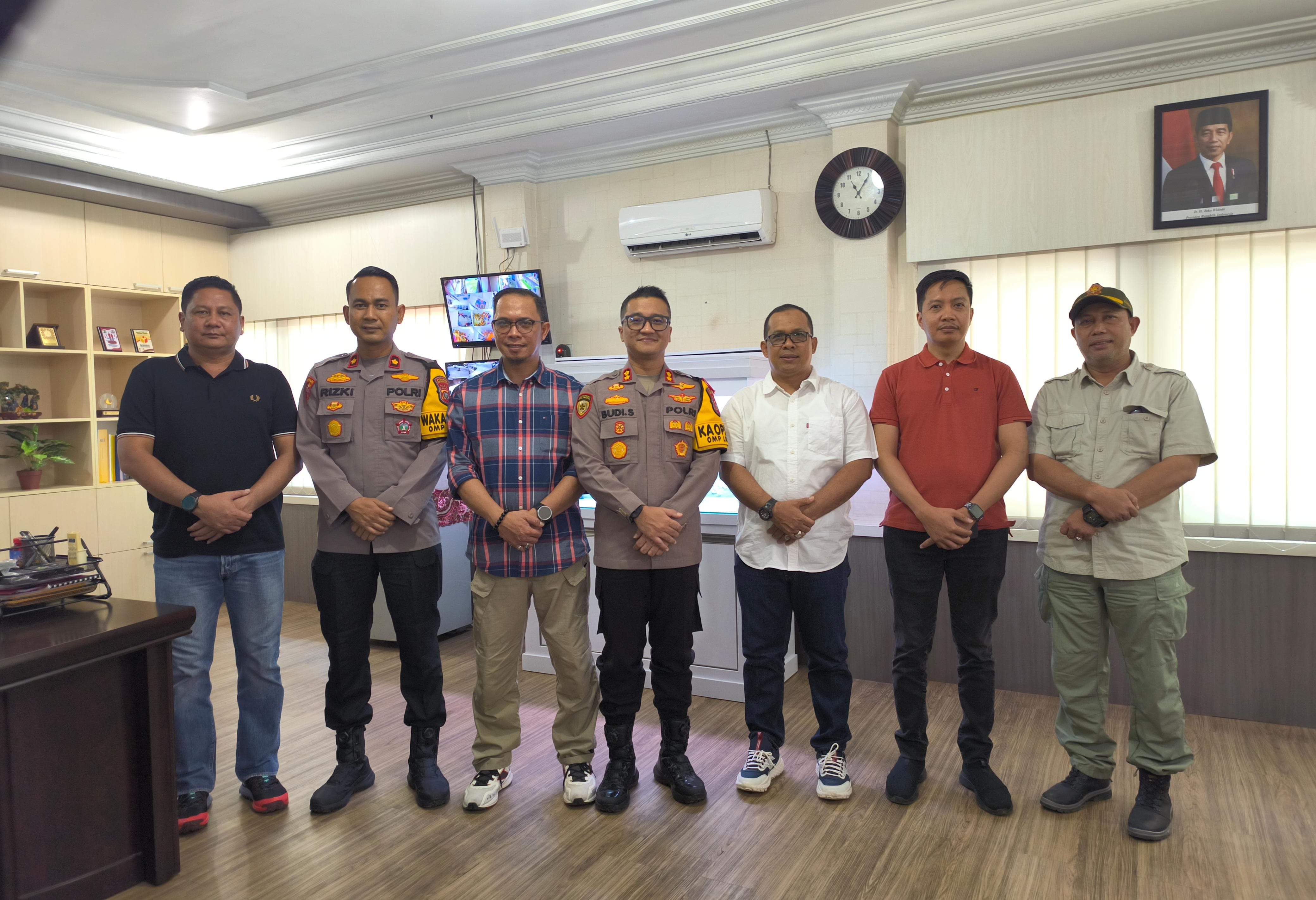 Persiapan Optimal Menuju Pilkada 2024, Kapolres Inhil Gelar Coffee Morning