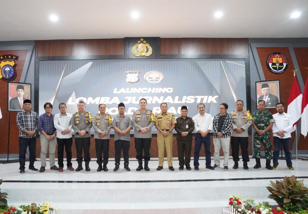 Ketua PWI Riau Raja Isyam beri Dukungan Penuh Lomba Karya Jurnalistik Polda untuk Wujudkan Pilkada Damai 2024