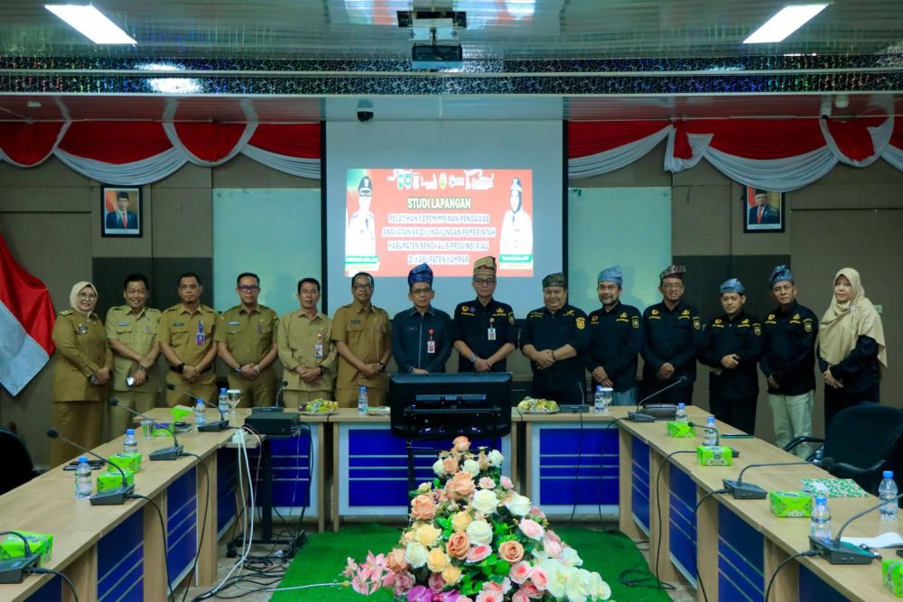 Pemkab Kampar Terima Studi Lapangan PKP Pengawas Angkatan XX Kabupaten Bengkalis