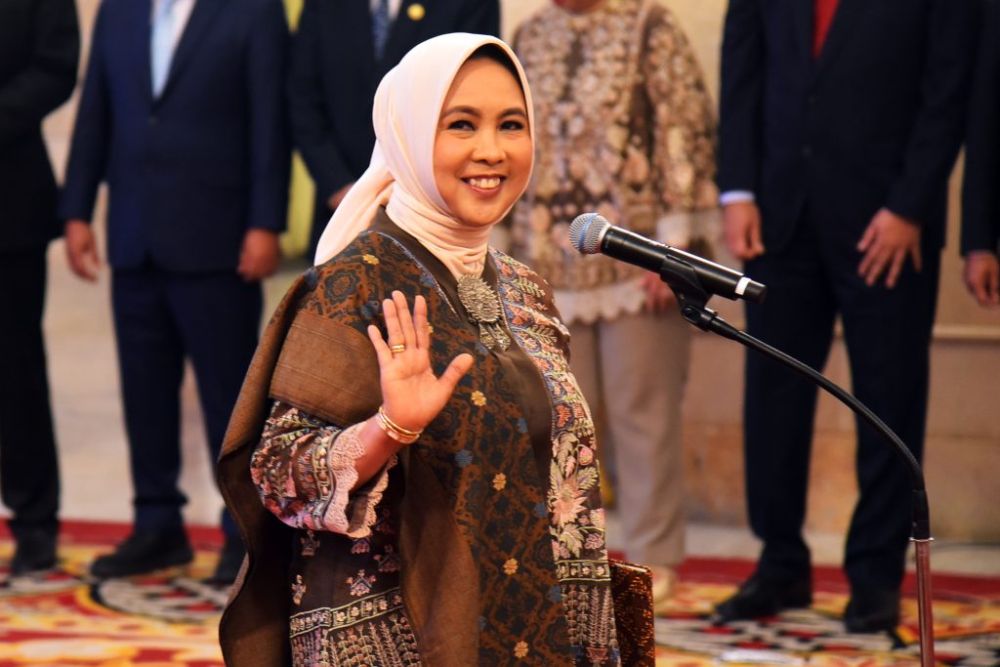 Presiden Lantik Aida Suwandi Budiman sebagai Anggota Dewan Komisioner LPS