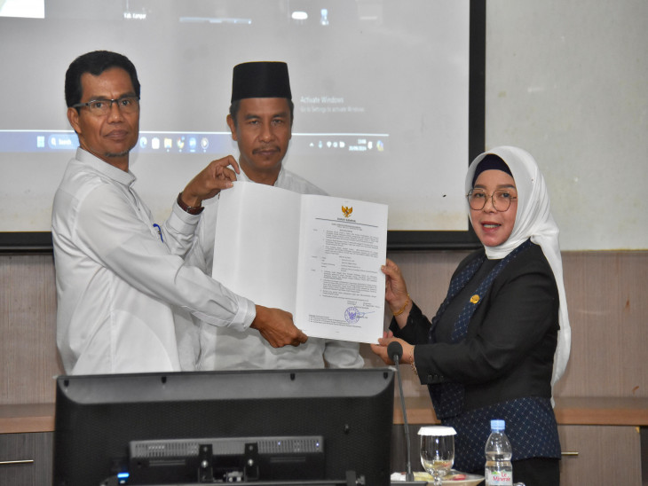 Pj Bupati Kampar Pimpin Langsung Sertijab Pj Sekda Kampar dari Ahmad Yuzar ke Ramlah