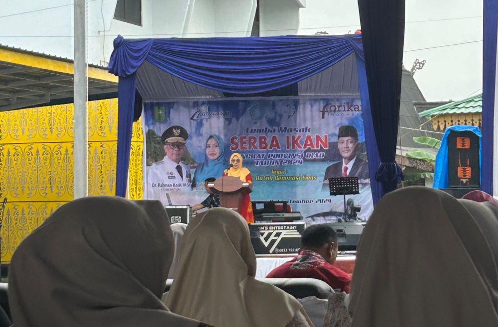 Pj Ketua TP PKK Riau Ajak Ibu Sajikan Olahan Ikan Pada Keluarga