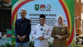 Pemeriksaan Kesehatan Bacalon Gubernur Selesai, Besok Tim Dokter serahkan Hasilnya ke KPU Riau