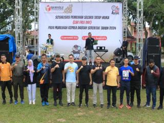 Sosialisasi Pemilihan Secara Tatap Muka Pilkada Tahun 2024, Ini Pesan Pj Bupati Kampar