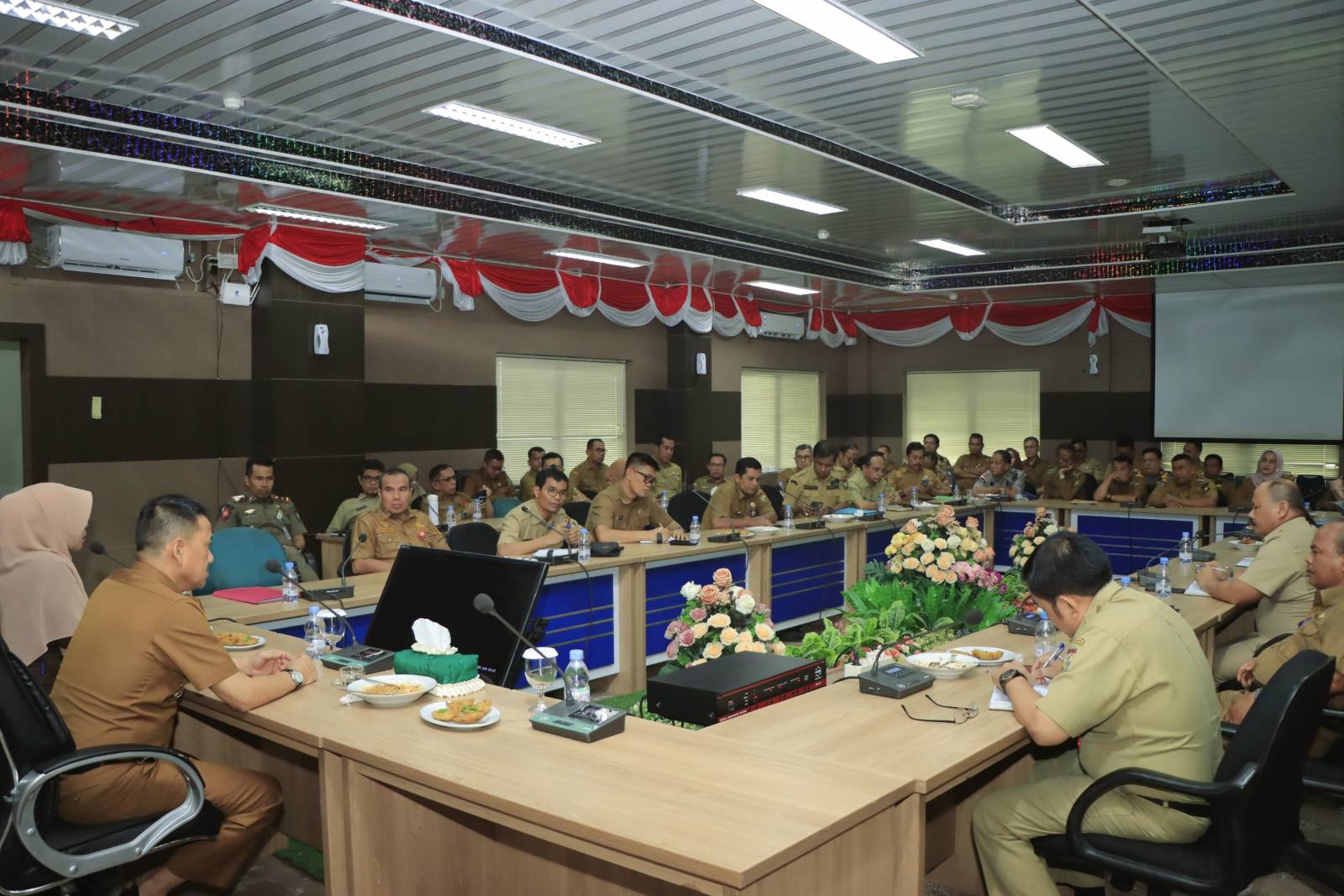Pj Bupati Kampar Hambali Gelar Raker Bersama Seluruh OPD