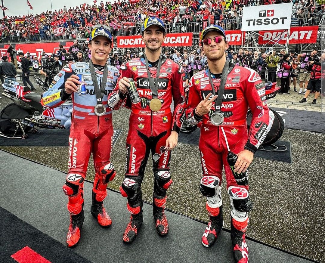 Pecco Bagnaia Menangi Balapan Sprint Race di Sirkuit Motegi MotoGP Jepang 2024