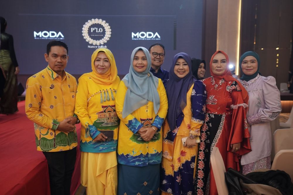 Launching Batik Kiambang Bertaut, Pj Bupati Inhil : Semoga Bisa Kompetitif Dipasaran