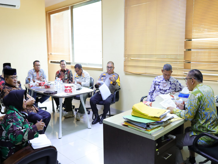 Asisten III Setda Kampar Pimpin Rapat Persiapan Pelaksanaan Upacara Hari Kesaktian Pancasila 