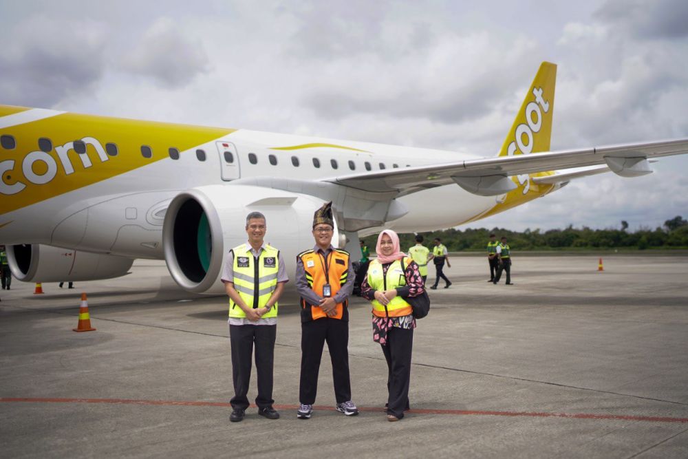 Pekanbaru-Singapura Semakin Dekat, Scoot Airlines Hadirkan Maskapai Embraer E190-02