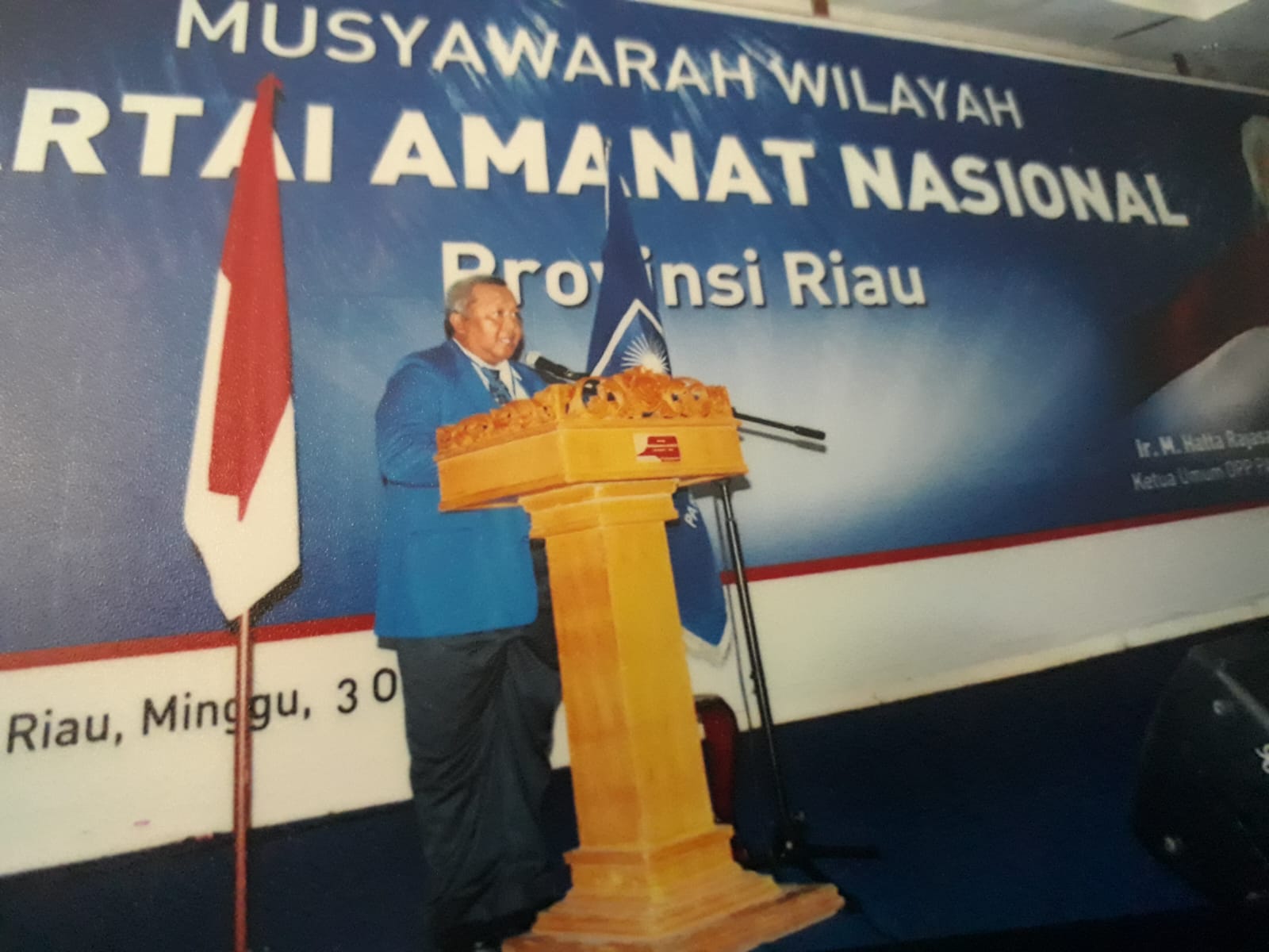 Ada yang Klaim Mantan Ketua DPW PAN Riau Dukung Kandidat Lain, Taufan Andoso; Itu Kutu Loncat!