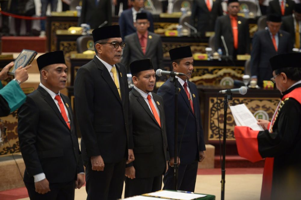 Pj Gubernur Riau ajak DPRD Saling Bahu Membahu