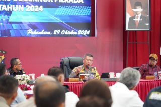 408 Personel Jaga Ketat Debat Publik Calon Gubernur dan Wagub Riau