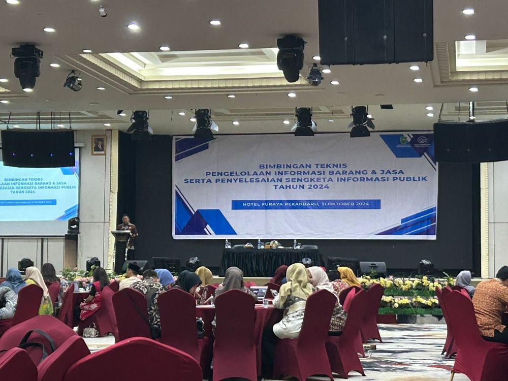 Pemprov Riau Harap Bimtek Keterbukaan Informasi Ciptakan Good Governance