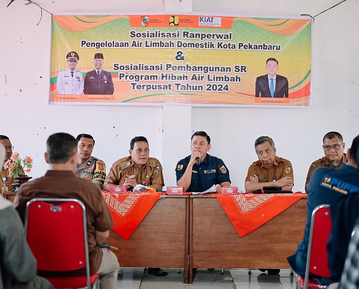 Dinas PUPR Pekanbaru Gelar Sosialisasi Ranperwal tentang Pengelolaan Air Limbah Domestik