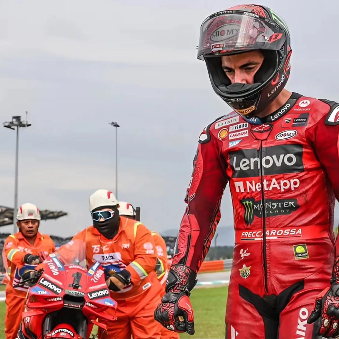Terjatuh di Sprint Race Sepang dan Selisih 29 Poin, Pecco Bagnaia Bakal Bangkit di Balapan Race
