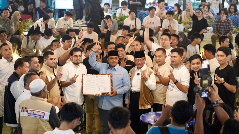 Ribuan Millenial dan Gen Z Dukung Nasir-Wardan Jadi Gubernur dan Wakil Gubernur Riau