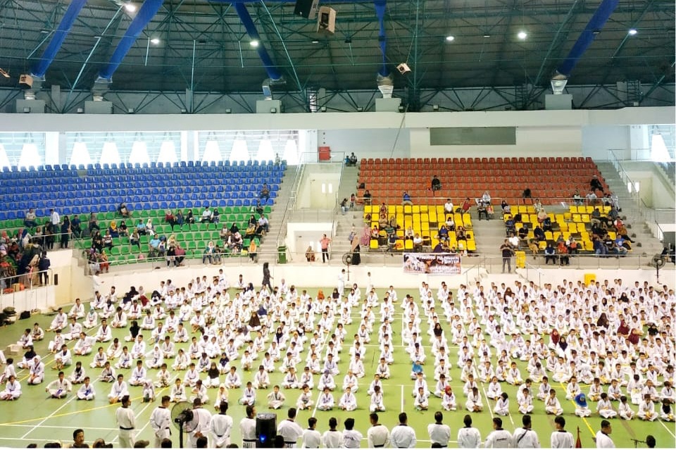 Pecahkan Rekor, 2.036 Atlet Taekwondo Pekanbaru Ikuti Ujian Kenaikan Tingkat�