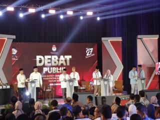 Sukses Digelar! Debat Publik Pasangan Calon Bupati Kampar Berjalan Lancar