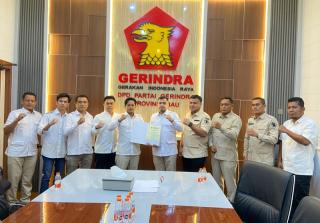 Suhardiman Amby Dipecat Dari Ketua DPC Gerindra Kuansing, ini Susunan Pengurus yang Baru