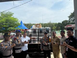Polda Riau Pantau Langsung Pengamanan Logistik Pilkada di Pulau Terluar Dekat Malaysia