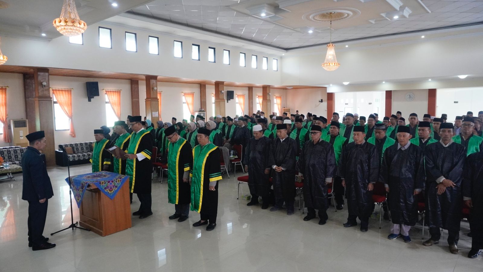 Penjabat Bupati Indragiri Hilir Hadiri Pelantikan Dewan Hakim Musabaqah Tilawatil Qur’an ke-54