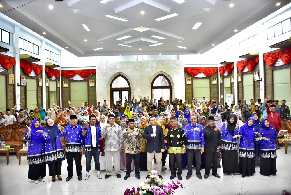Pertama di Riau, Pj Bupati Launching Buku Kurikulum Muatan Lokal Kampar