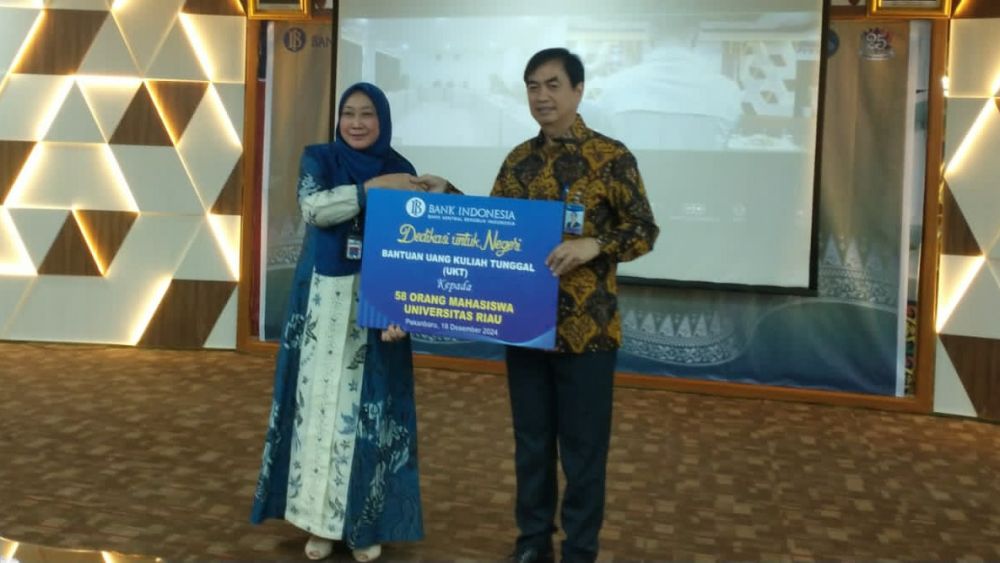 Universitas Riau Terima Bantuan UKT dari Bank Indonesia