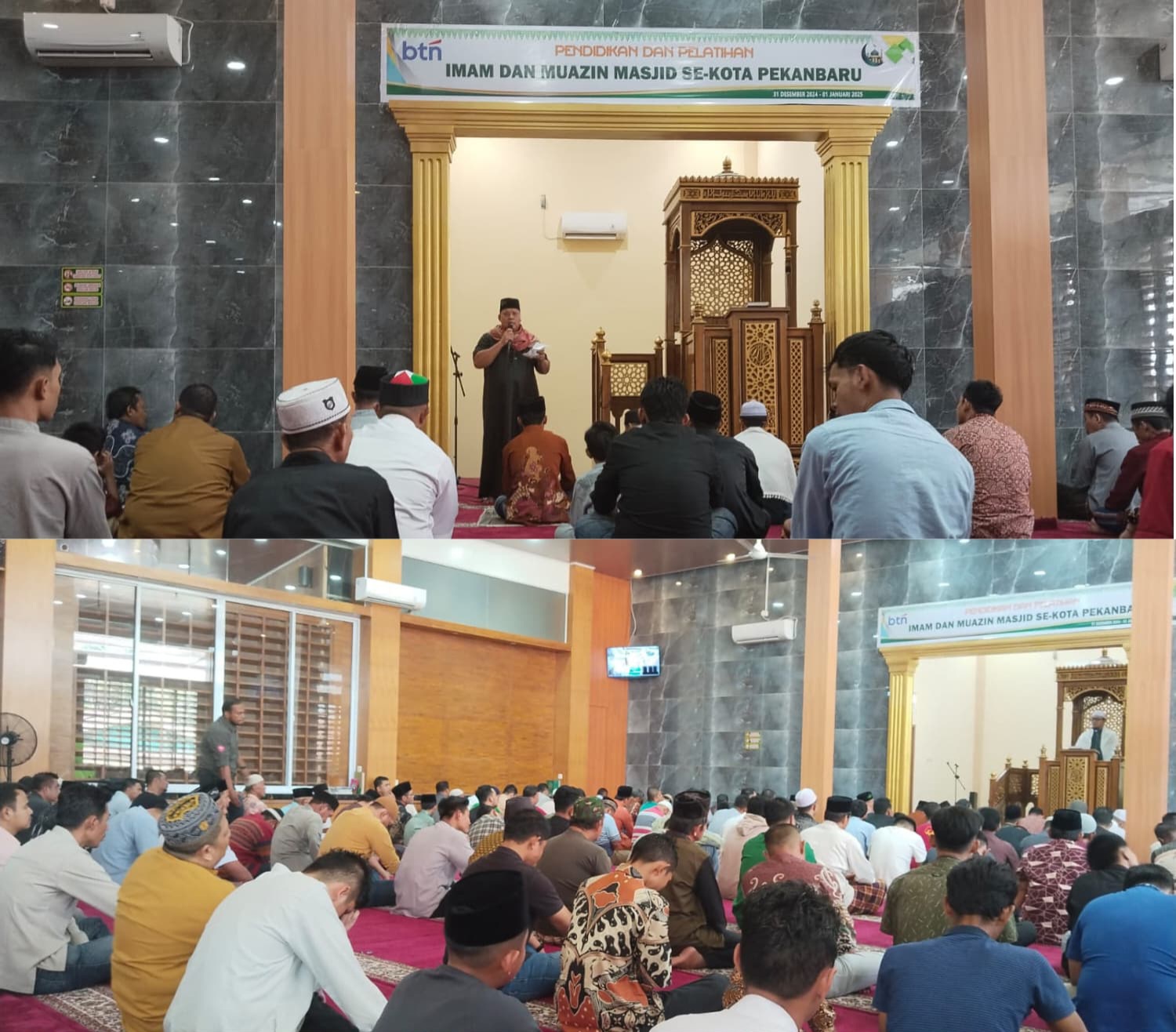 Masjid Nurul Ihsan Pekanbaru Akan Menggelar Pendidikan dan Pelatihan Imam dan Muazin Masjid Se Kota Pekanbaru 