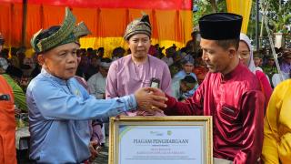 Momen HUT Kabupaten Kepulauan Meranti ke-16, BPJS Ketenagakerjaan Dumai Salurkan Santunan JKK JKm
