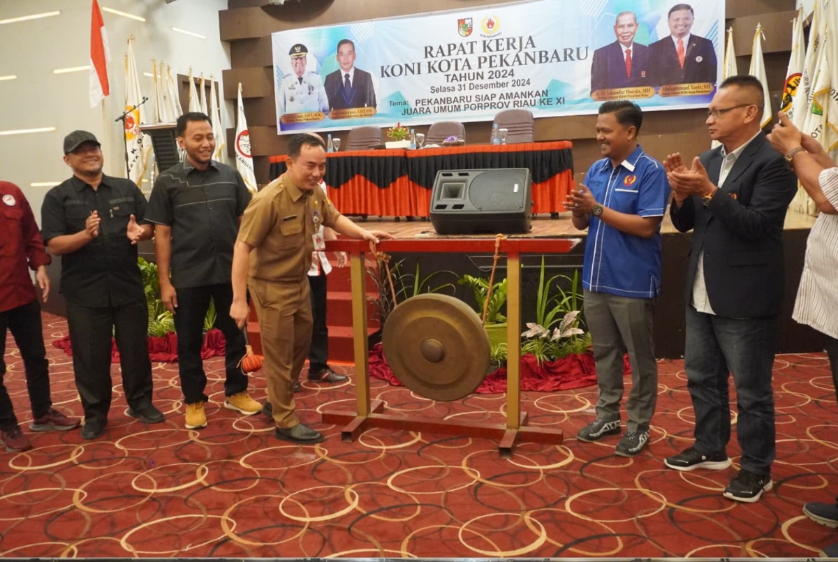 Gelar Raker 2024, KONI Pekanbaru akan Evaluasi Atlet yang Bertanding di Porprov XI Riau