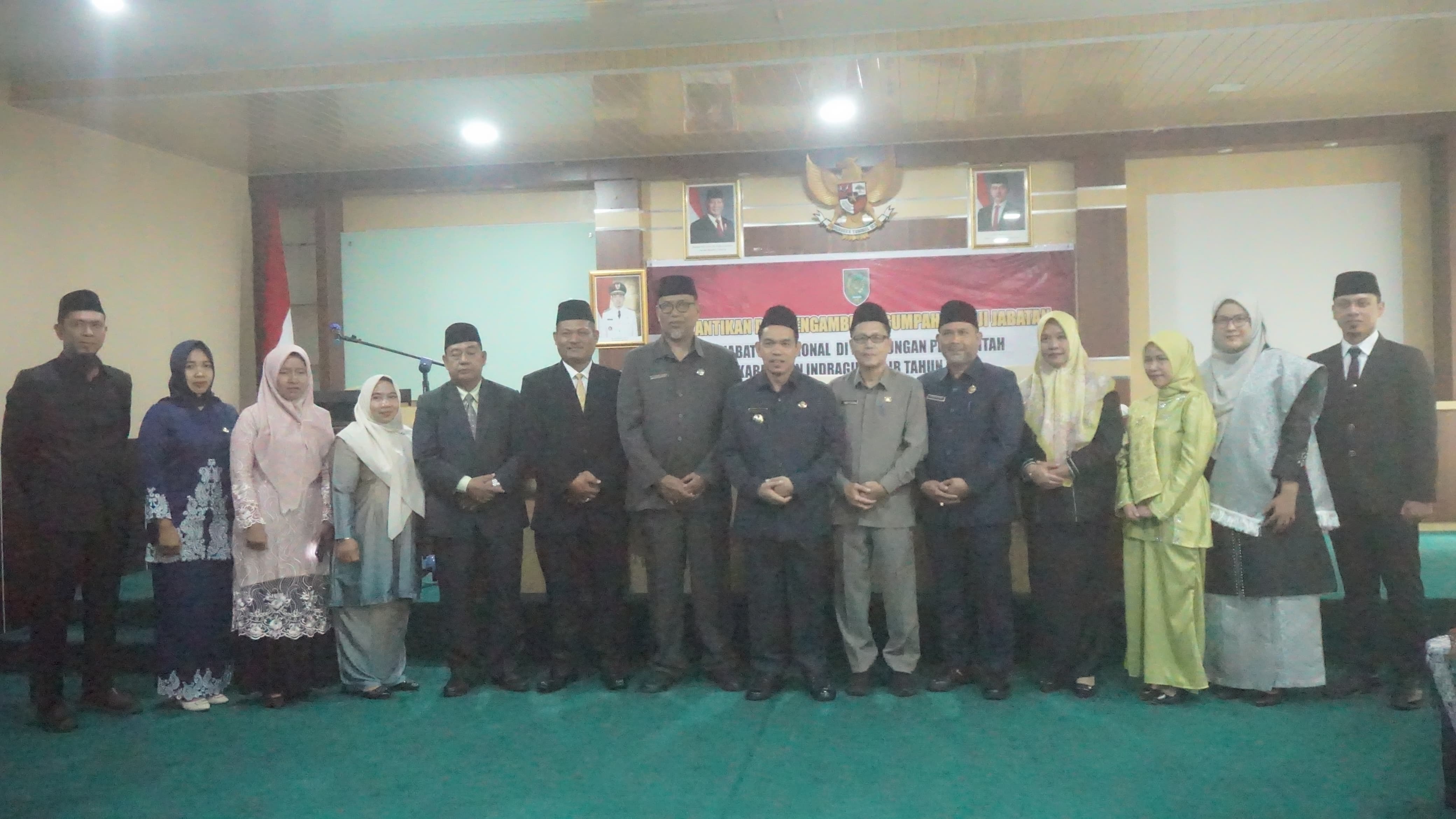 Pj Bupati Inhil Erisman Yahya Hadiri Pelantikan dan Pengambilan Sumpah Jabatan Pejabat Fungsional