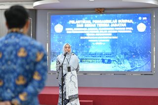 Pelantikan 13 Pejabat Baru, Rektor :Mari Bersama Membangun UNRI
