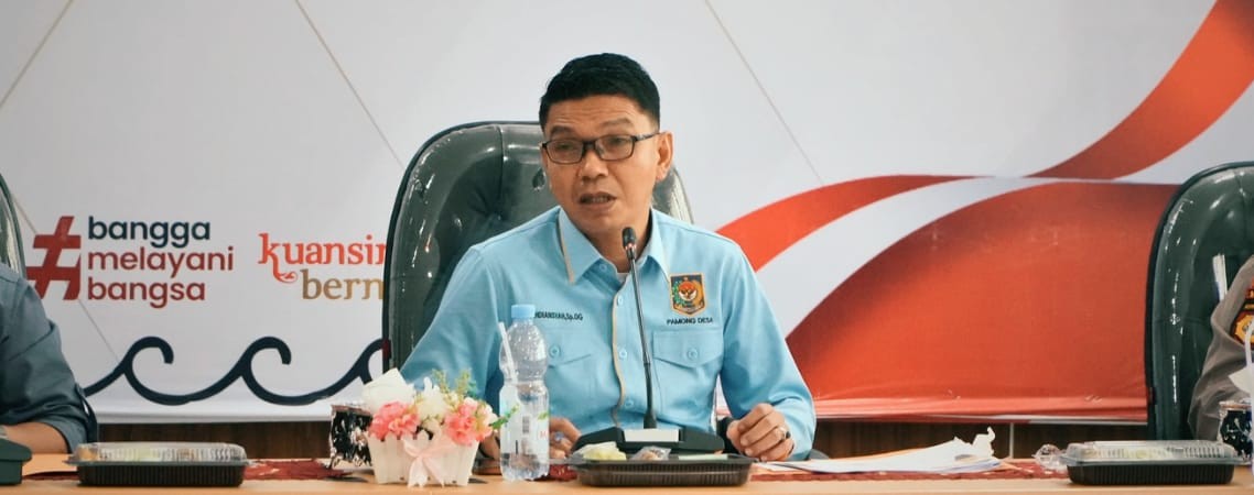 Pj Sekda Kuansing Pimpin Rapat Persiapan Penetepan Situasi Bencana Hidrometeorologi