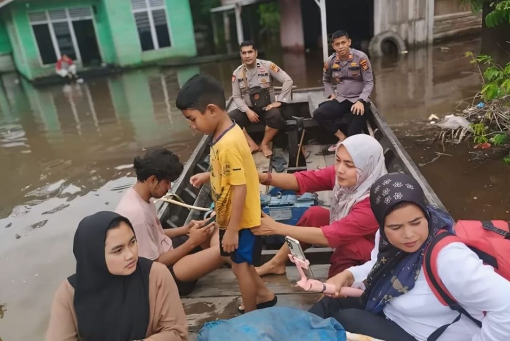 Banjir Melanda Negeri Ukui Pelalawan, Air Mata Bumi Menetes