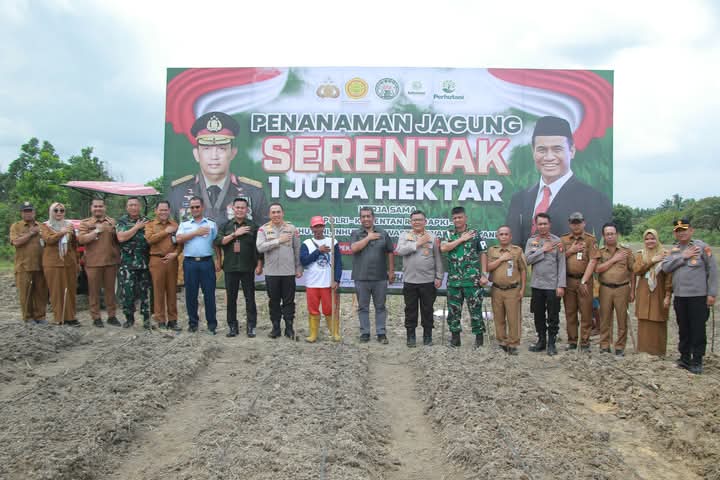 Pemko Pekanbaru Dukung Penanaman Jagung Serentak Satu Juta Hektare untuk Kemandirian Pangan