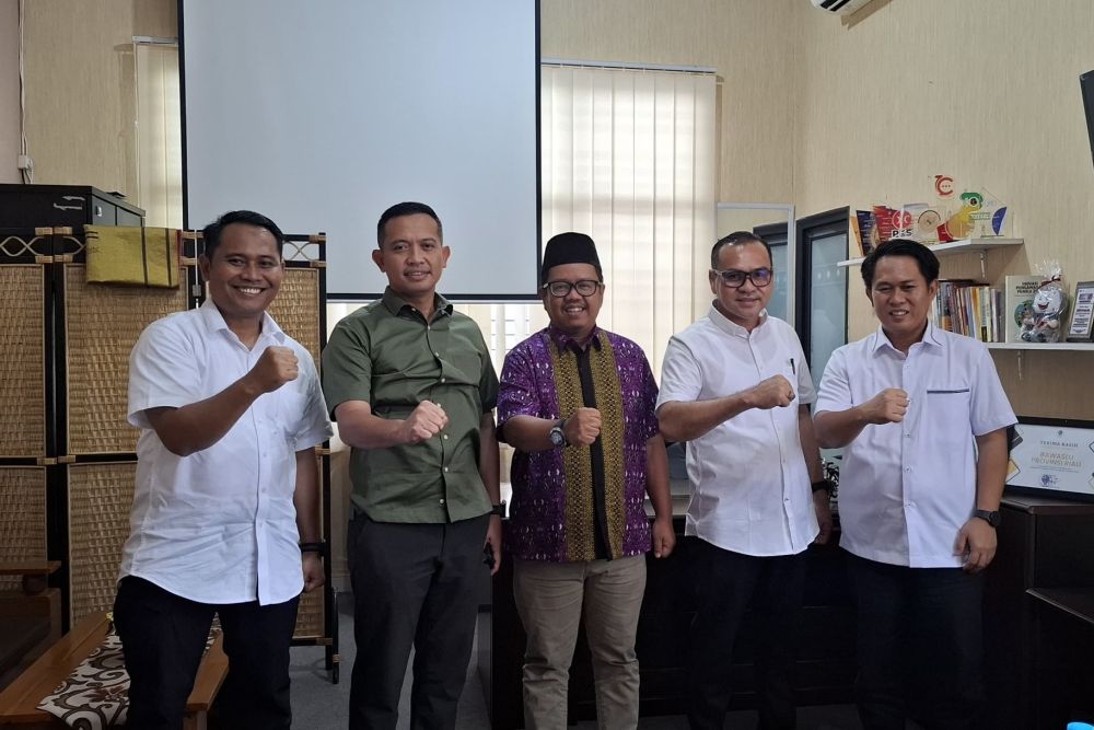 Bawaslu Riau dan Dit Intelkam Polda Riau Diskusi tentang Dinamika Pasca Pilkada