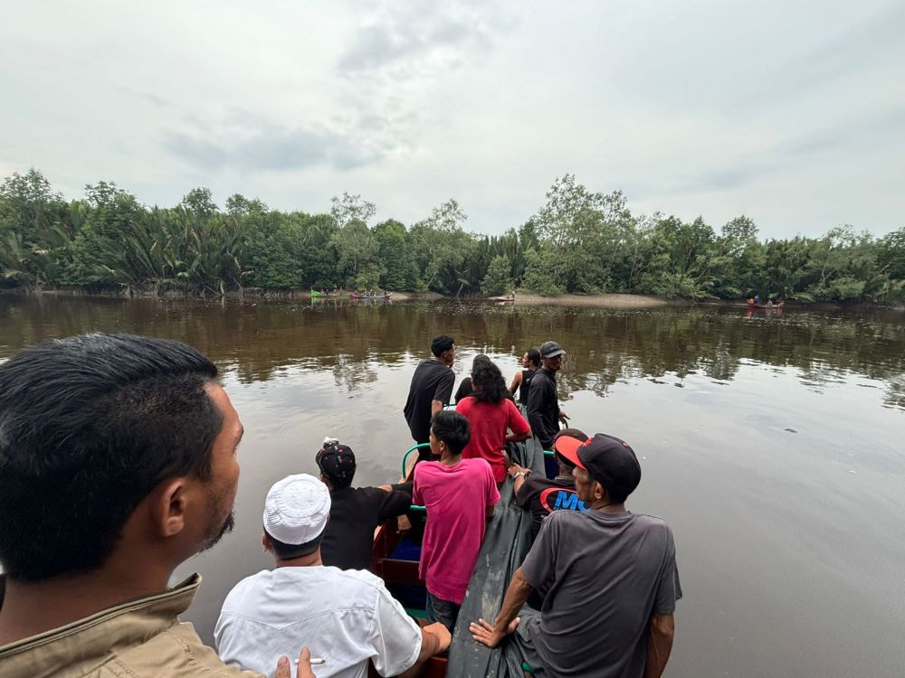 Nelayan di Inhil Diterkam Buaya Saat Cari Siput