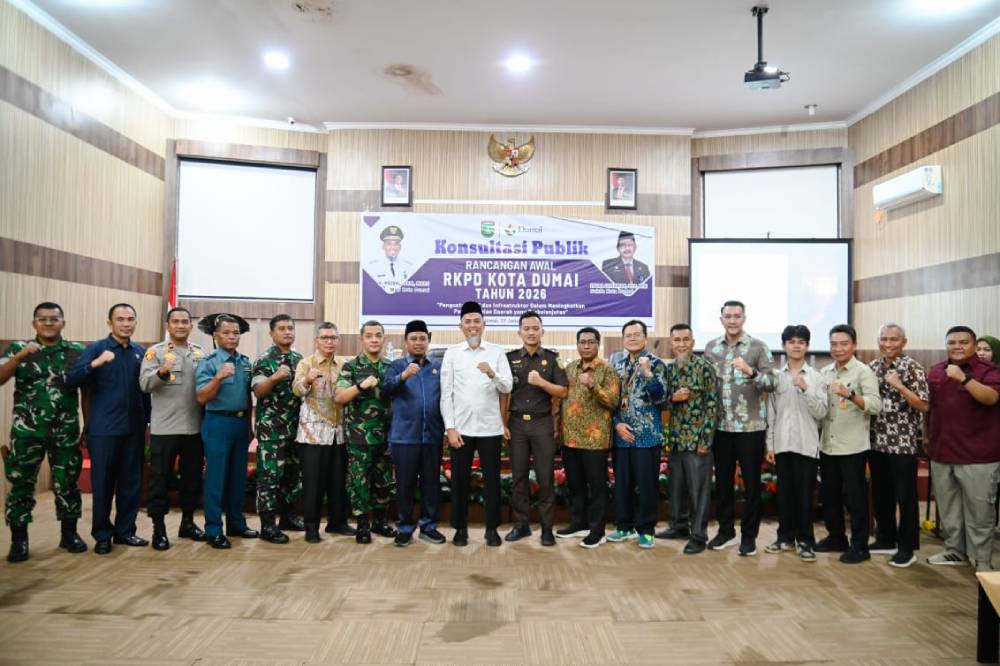 Bappeda Dumai Gelar Forum Konsultasi Publik Ranwal RKPD 2026