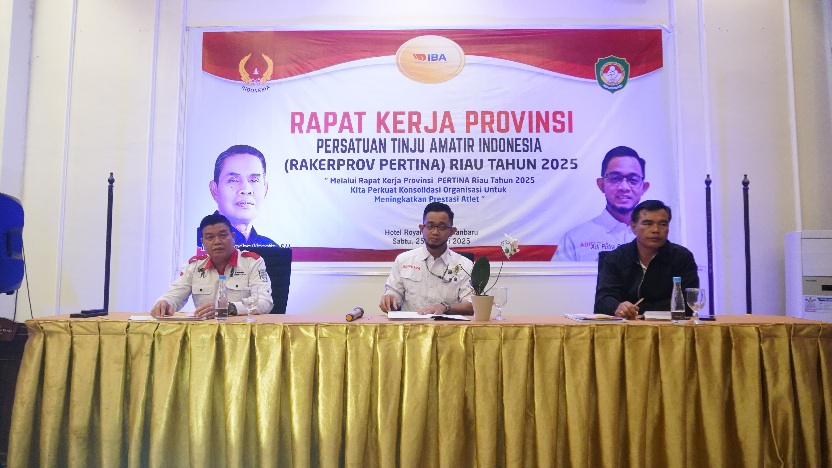 Rakerprov Pertina Riau 2025, Bahas Persiapan Hadapi PON XXII NTT-NTB 2028