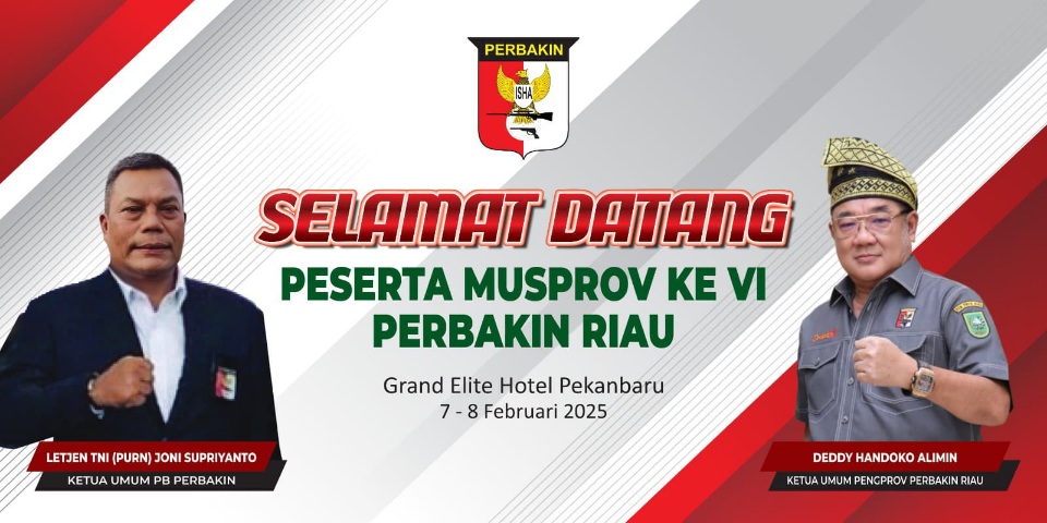 Perbakin Riau akan Gelar Musyawarah Provinsi ke VI Tahun 2025