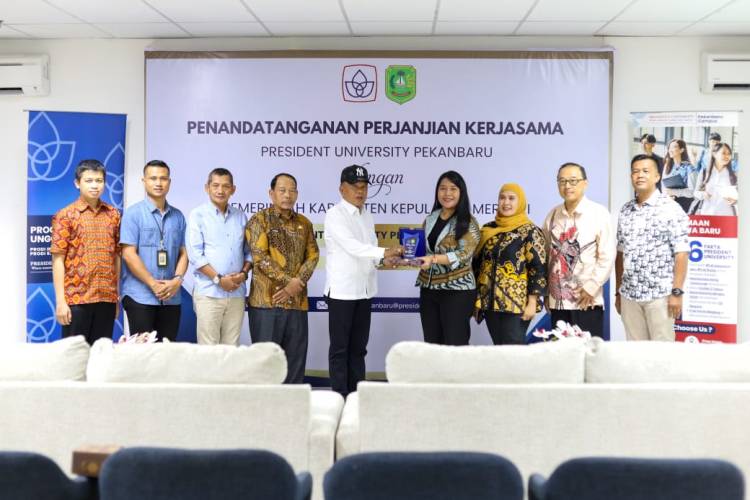 Pemkab Meranti Jalin Kerja Sama dengan President University PSDKU Pekanbaru