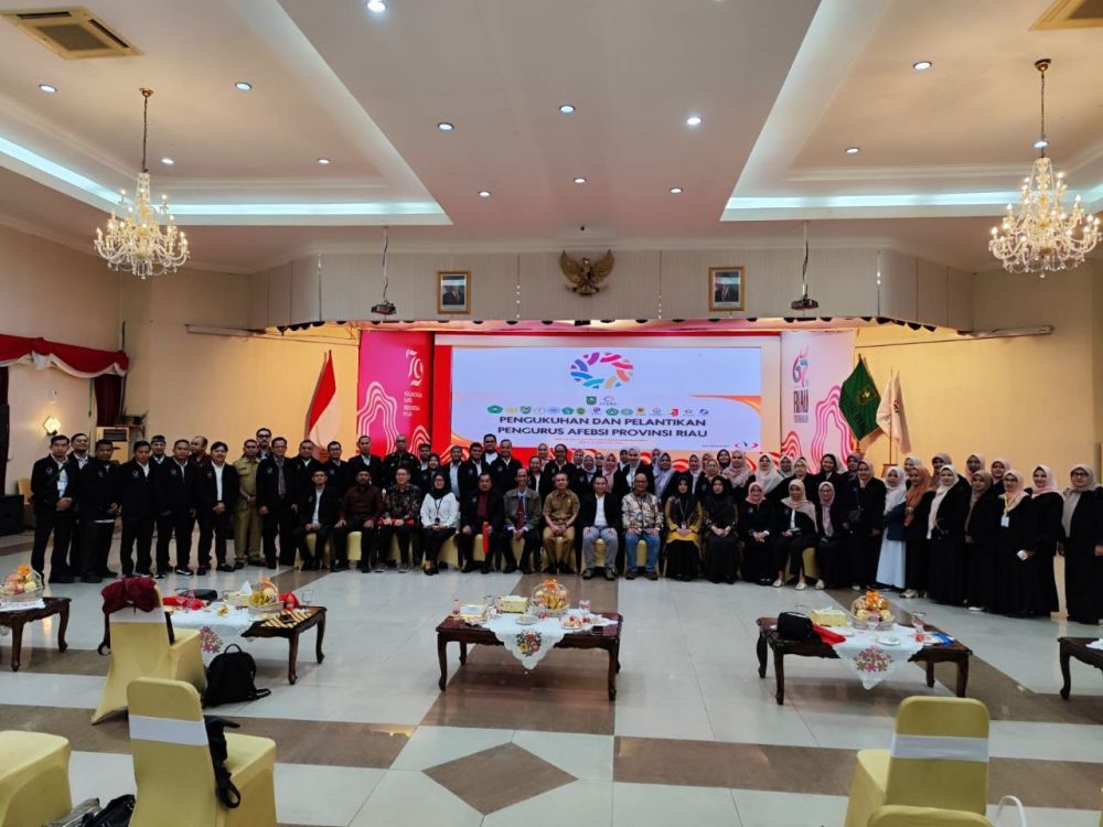 Kepengurusan AFEBSI Riau Periode 2025-2030 Resmi Dikukuhkan