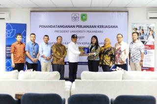 Pemkab Meranti Jalin Kerja Sama dengan President University PSDKU Pekanbaru