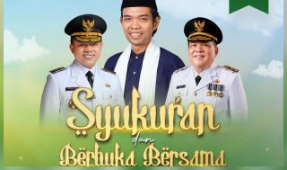 Bersama UAS, Gubernur dan Wakil Gubernur Gelar Syukuran dan Buka Puasa di Masjid Annur