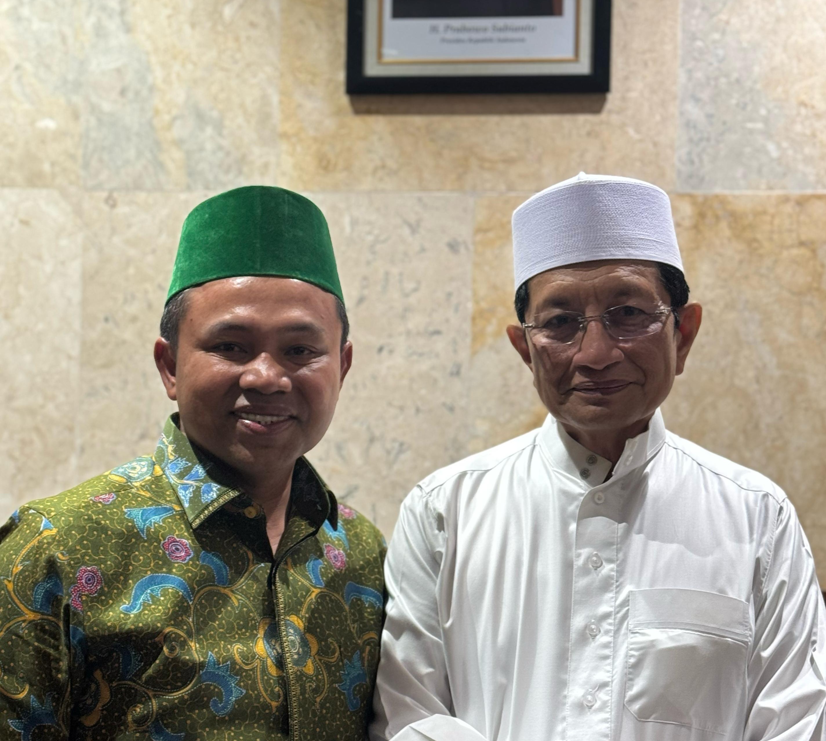 Gubri Abdul Wahid Sowan ke Menteri Agama, Ini Pesan Prof. Nasaruddin Umar