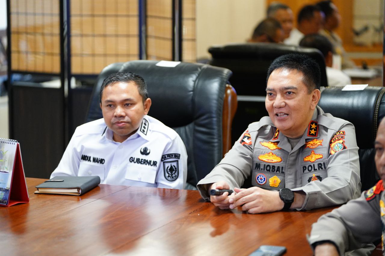 Kapolda Riau Siap Bersinergi dan Mendukung Kebijakan Gubernur Abdul Wahid