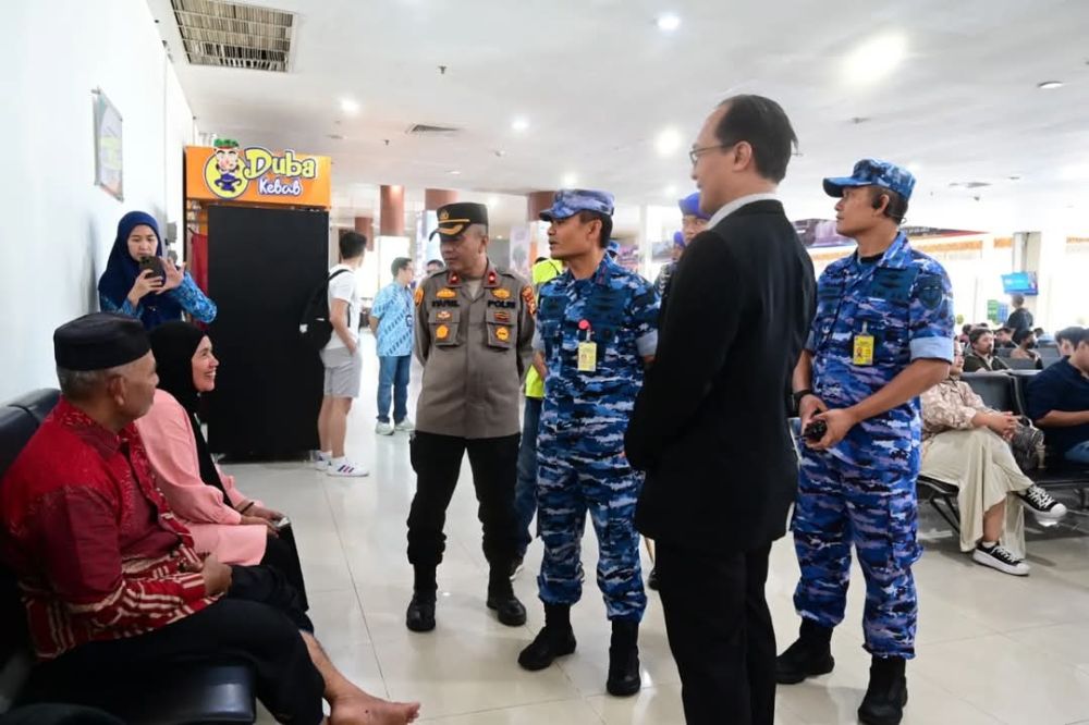 Danlanud Roesmin Nurjadin Pastikan Kesiapan Bandara SSK II Jelang Arus Mudik Lebaran