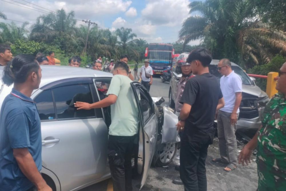 Kecelakaan Maut di Jalan Lintas Timur Pelalawan, Satu Nyawa Melayang